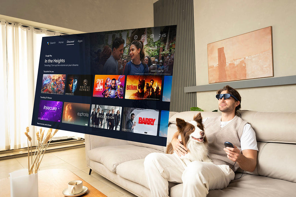 SMART GLASSES con RA y RV para tu TV